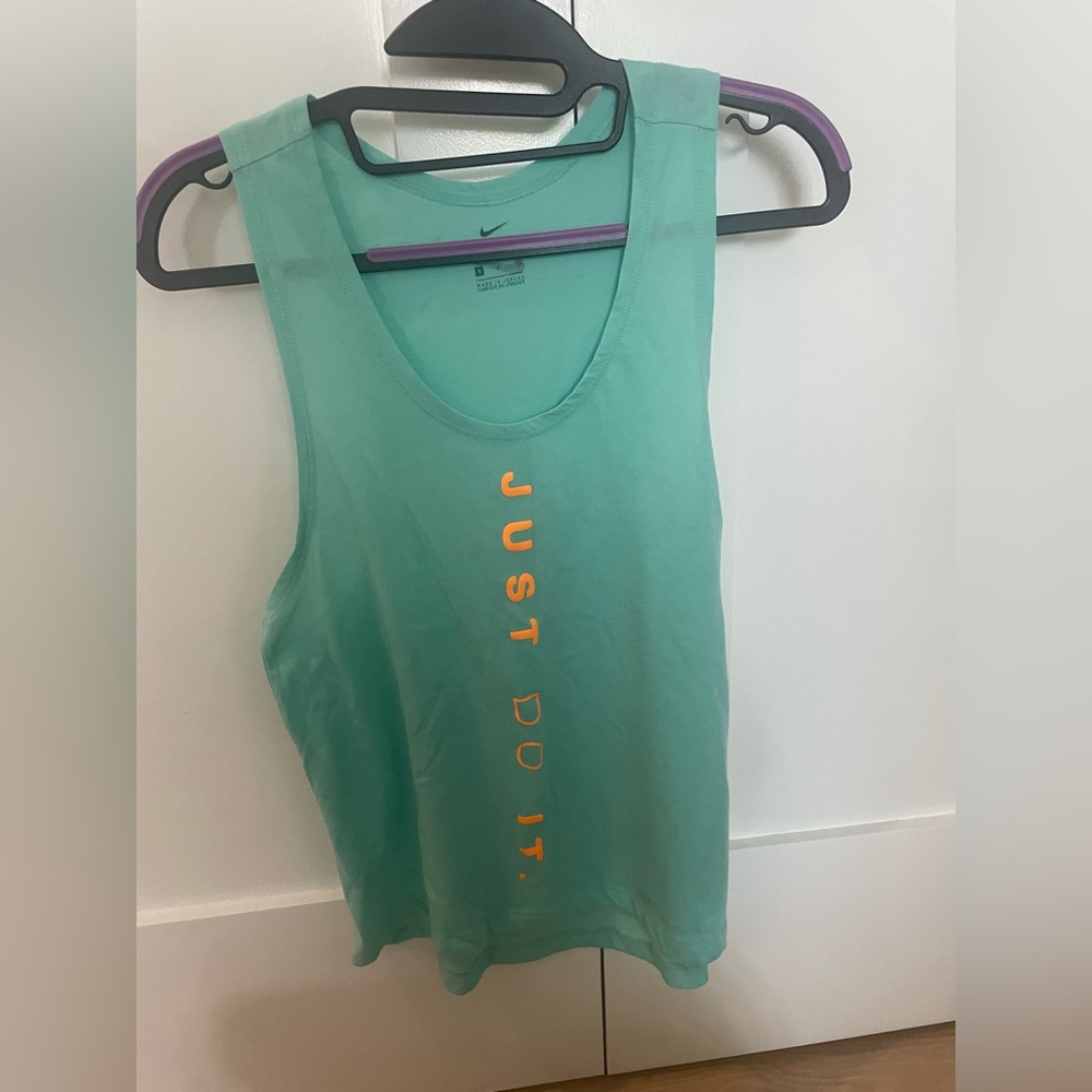 Women’s Nike Dri-FIT tank top Size S JUST DO IT